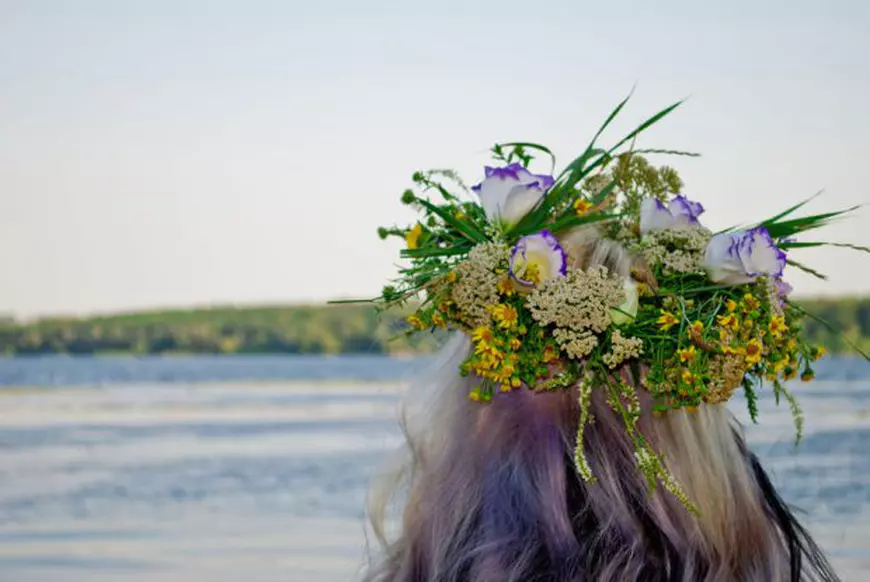 Sânziene - Drăgaica - coronițe pentru Sânziene