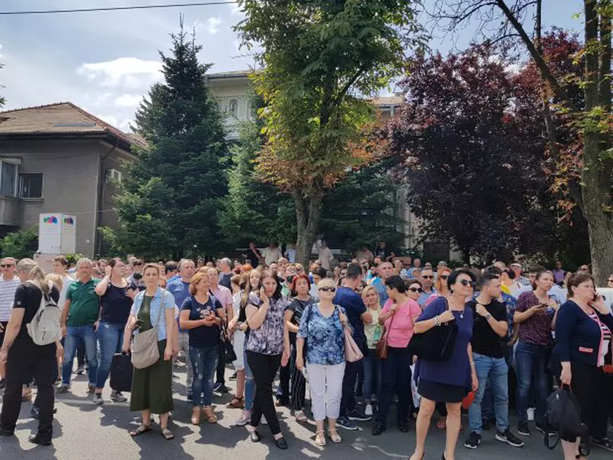 Multimea din fata UMF, Admitere 2018