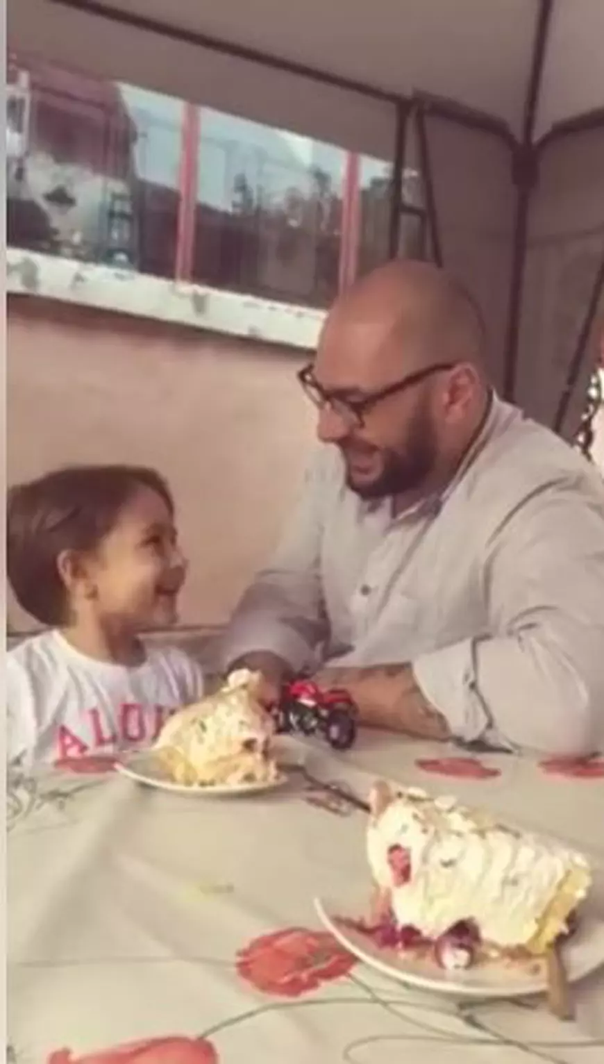 Ce surpriză i-a făcut băiețelul Andreei Mantea tatălui său. S-a întâmplat chiar de ziua de naștere a lui Cristi Mitrea | VIDEO