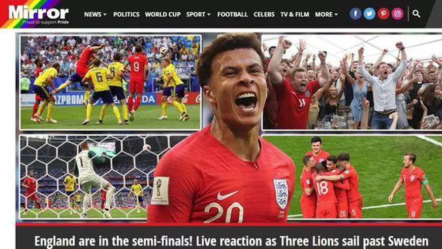 Extaz în Regatul Unit, după calificarea Angliei în semifinalele CM Rusia 2018. ”Fotbalul s-a întors acasă”