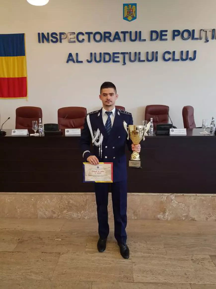 inspector principal Alexandru Ionașc, polițistul anului 2017