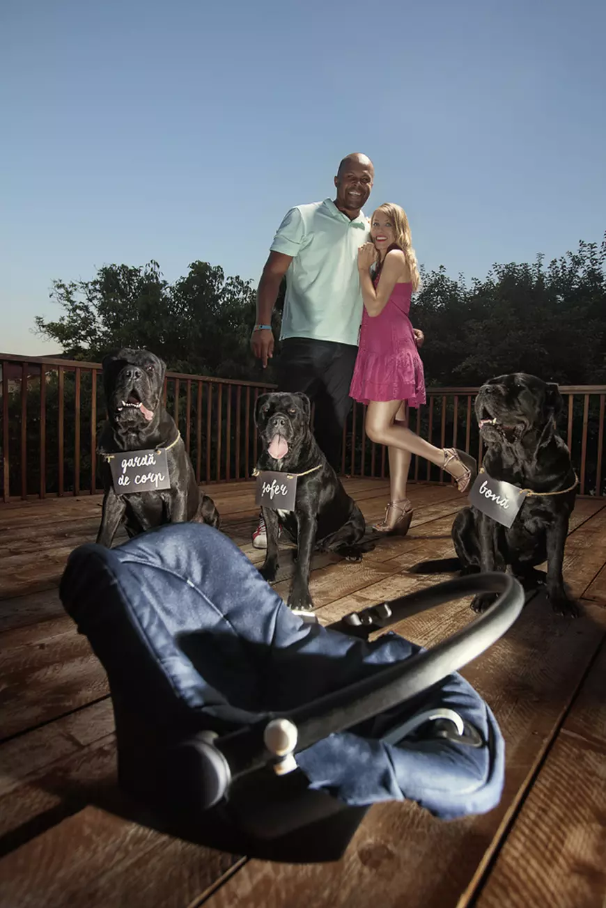 Andreea Ibacka, soția lui Cabral, este însărcinată. Cei doi se pregătesc să devină părinți