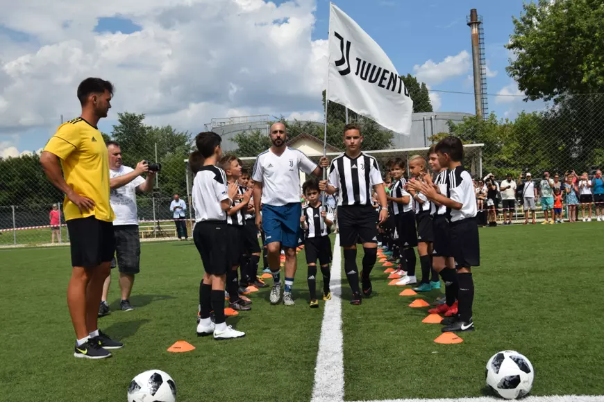 Tabăra de fotbal Juventus Torino de la București și-a început activitatea