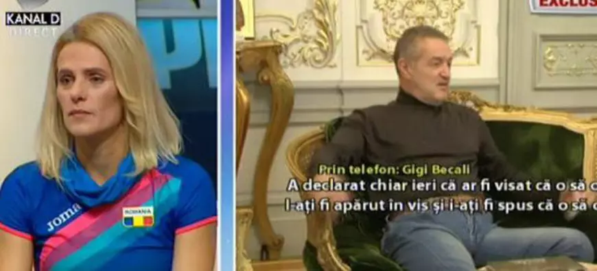 Gestul lui Gigi Becali pentru Mariana de la Exatlon. I-a făcut  promisiunea în direct la TV