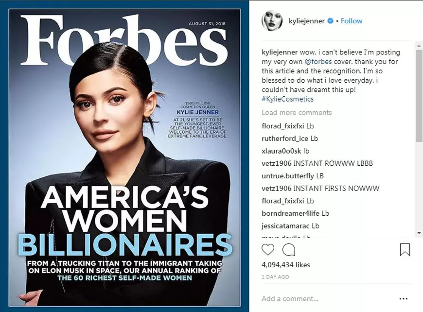 Kylie Jenner, la un pas să devină miliardară. Mezina clanului Kardashian și-a construit un imperiu din cosmetice