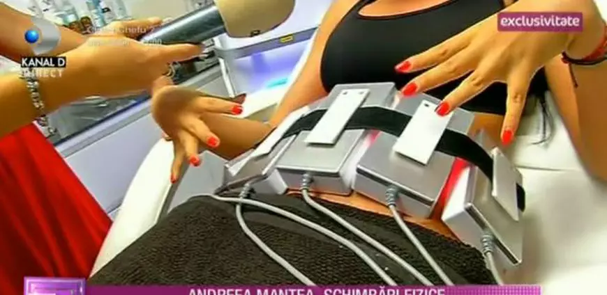 Cum a vrut Andreea Mantea să scape de grăsime. "Masaj cu palincă"