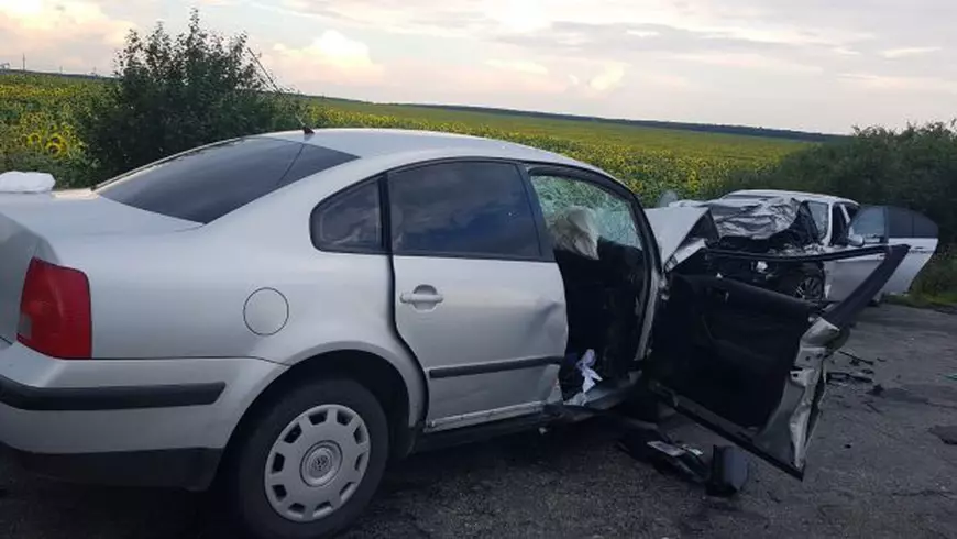 Doi morți și doi răniți într-un accident pe un drum județean din Olt/ FOTO&VIDEO