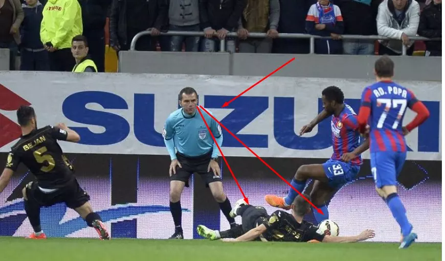 Cine este George Rădulescu, arbitrul care l-a eliminat pe Gică Hagi