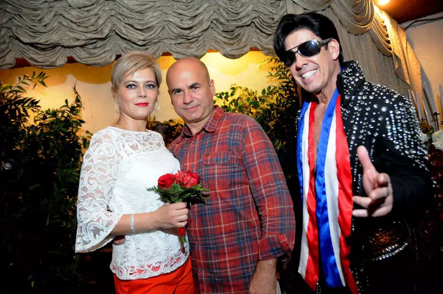 Amatto Zaharia, cel mai cunoscut personaj din lumea sportului de contact, s-a însurat cu o campioană de kempo