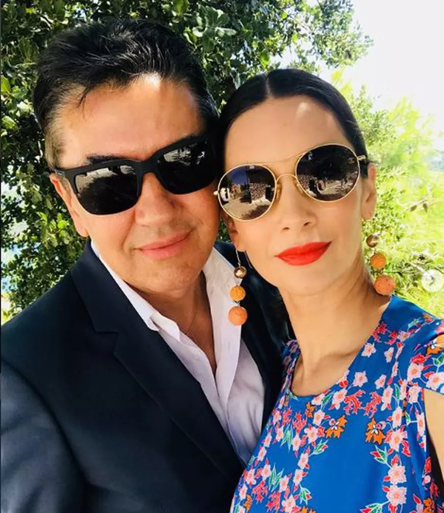 Andreea Berecleanu și soțul ei, nași. "În discreție și respect"