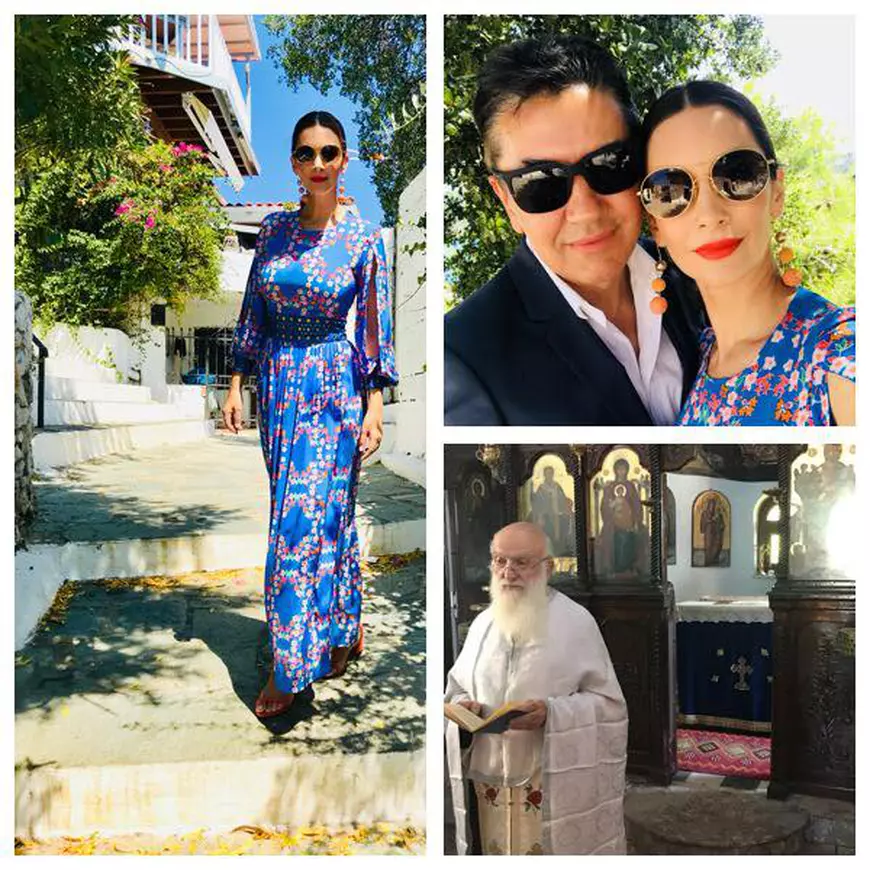 Andreea Berecleanu și soțul ei, nași. "În discreție și respect"