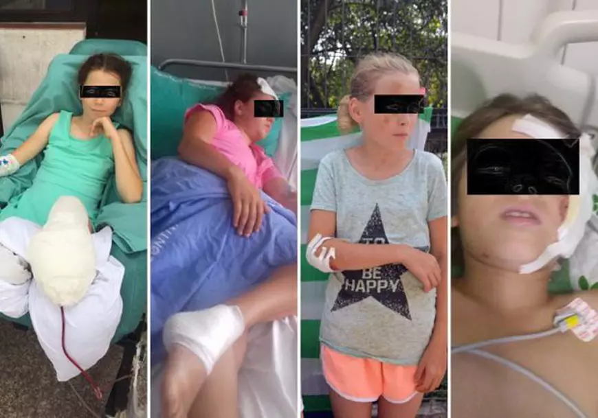 Drama celor cinci frați din Bihor care au fost implicați în accidente grave. Părinții copiilor aleargă între spitale