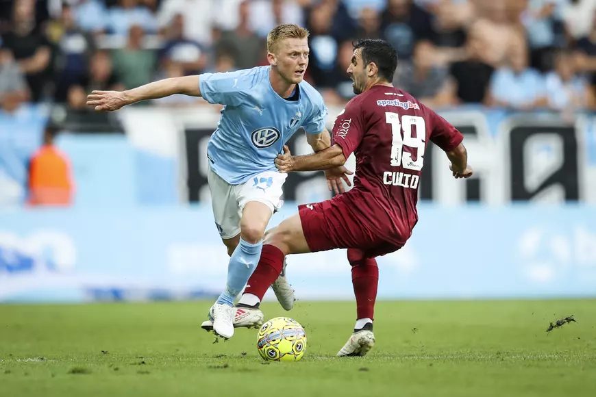 Malmo - CFR Cluj 1-1, în turul II preliminar din Liga Campionilor. Ardelenii, retrogradați în Europa League