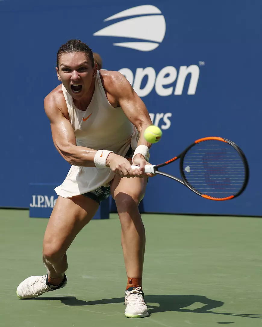 Simona Halep, eliminată din primul tur la US Open. Numărul 1 mondial a fost de nerecunoscut / VIDEO