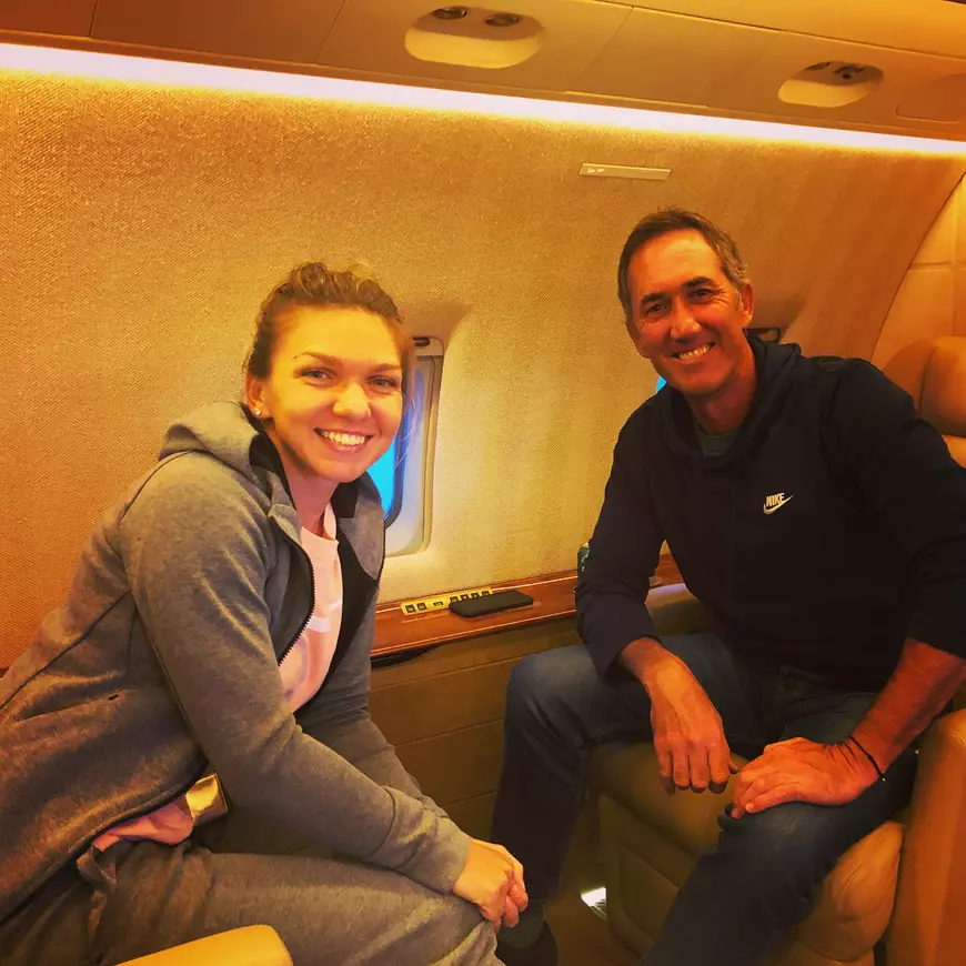 Simona Halep a ajuns la Cincinnati cu un avion privat. Anul trecut a refuzat, acum și-a înfrânt frica
