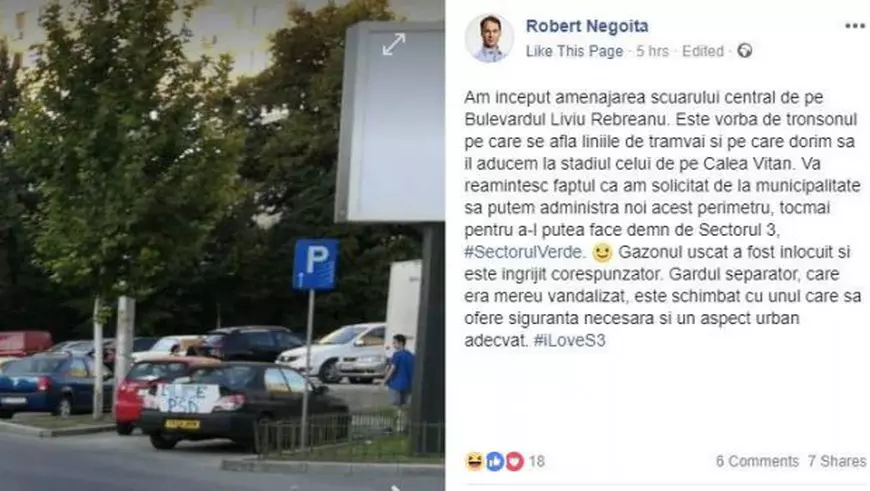 O mașină cu un mesaj anti-PSD (sursă foto hotnews.ro)
