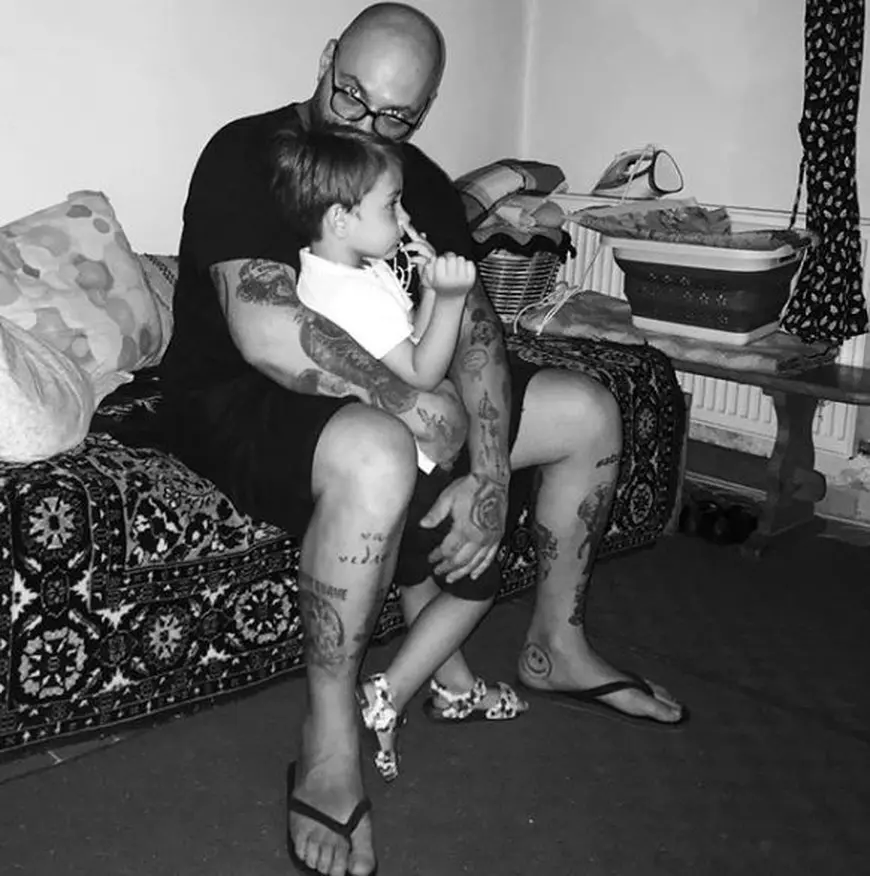 Impresionant ce i-a transmis Cristi Mitrea băiețelului său. "Te voi proteja"