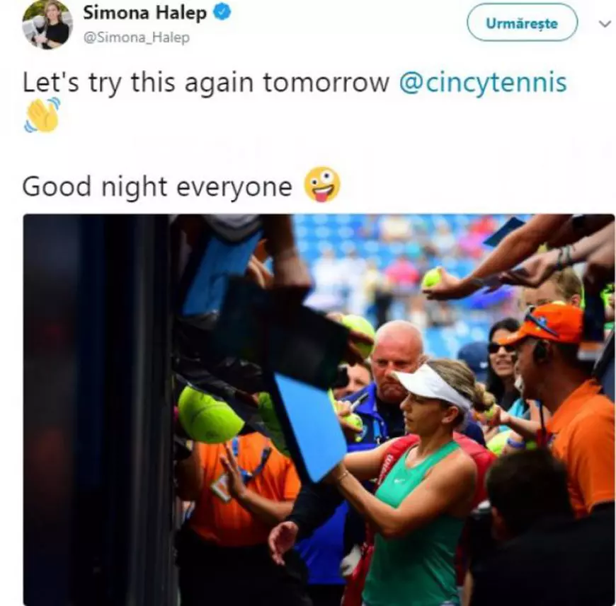 Simona Halep - Ashleigh Barty, în optimile turneului de la Cincinnati. Simo, calificare cu primul serviciu  / VIDEO