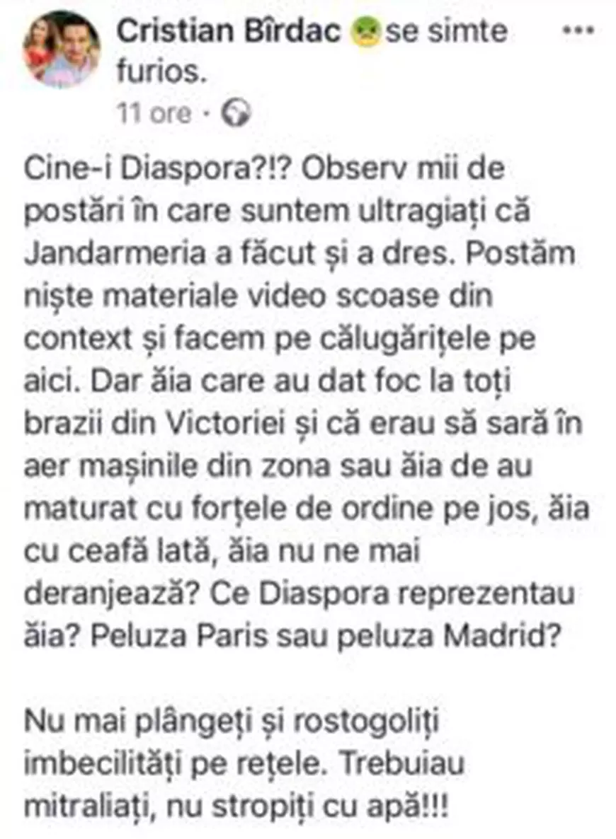 Consilier în Guvernul României, mesaj şocant după incidentele de vineri din Piaţa Victoriei: "Trebuiau mitraliați, nu stropiți cu apă!"