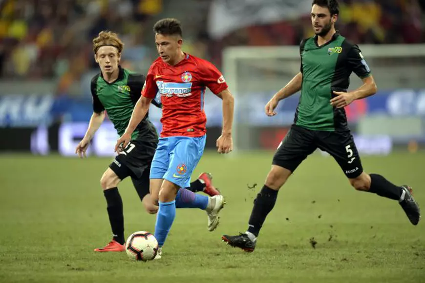 FCSB - Rudar Velenje 4-0, în turul 2 preliminar din Liga Europa. Roș-albaștrii s-au distrat cu slovenii. Toate declarațiile. Urmează dubla cu Hajduk Split, din turul 3 / FOTO