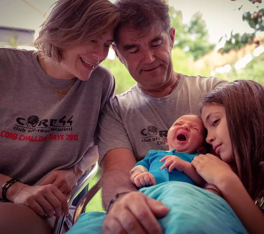 Roxana Ciuhulescu are cu ce se mândri. Cea mai frumoasă imagine cu toată familia