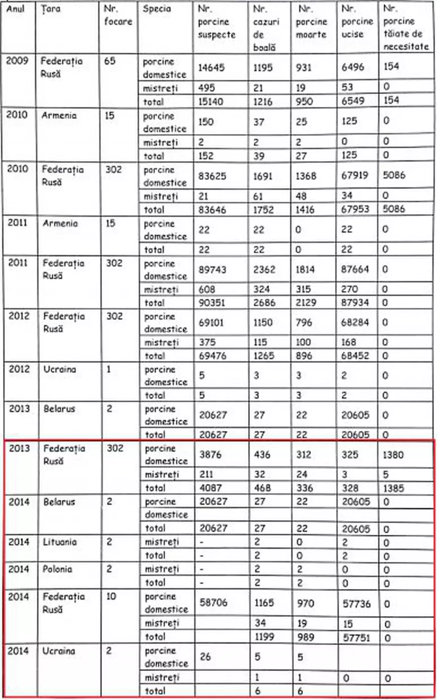 În plină epidemie, o treime dintre veterinari țin evidența animalelor pe hârtie. Numărul focarelor de pestă porcină din România este dublu față de cel înregistrat de cinci ţări vecine în doi ani