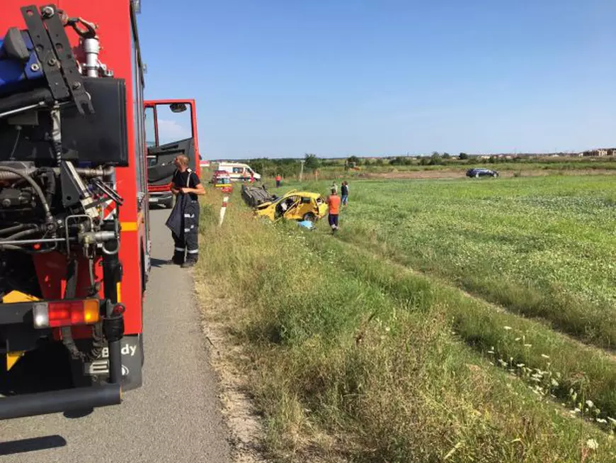 Tragedie pe șoseaua de centură a Timișoarei. Doi oameni au murit și alți patru au fost răniți