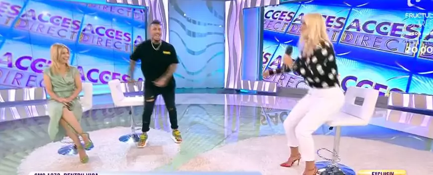 Vica Blochina, reporter la emisiunea Simonei Gherghe