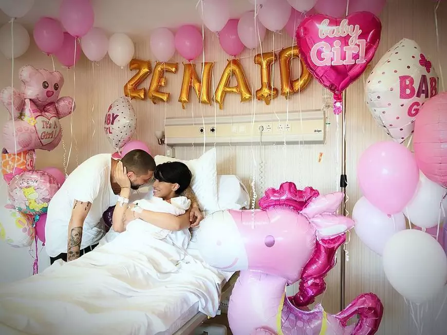 Gestul făcut de iubitul Adelinei Pestrițu la doar câteva ore după ce a devenit tătic