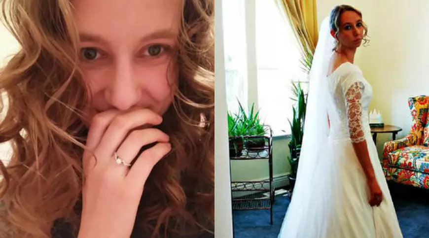 Claire Dalton se pregătea de nuntă (foto lovewhatmatters.com)