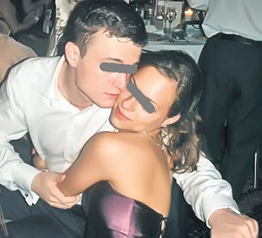 Alina Binder, alături de Sebastian Blaga, pe vremea când formau un cuplu