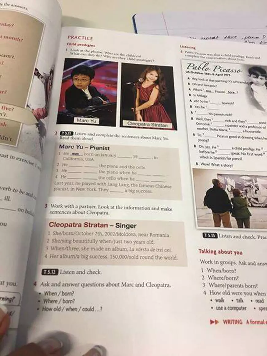 Cleopatra Stratan a ajuns în manualele școlare din Belgia