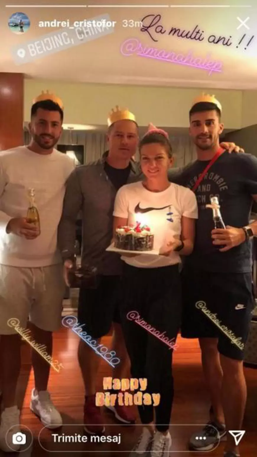Mesajul emoționant dedicat părinților pe care Simona Halep l-a publicat de ziua ei. "Datorită lor sunt azi aici"