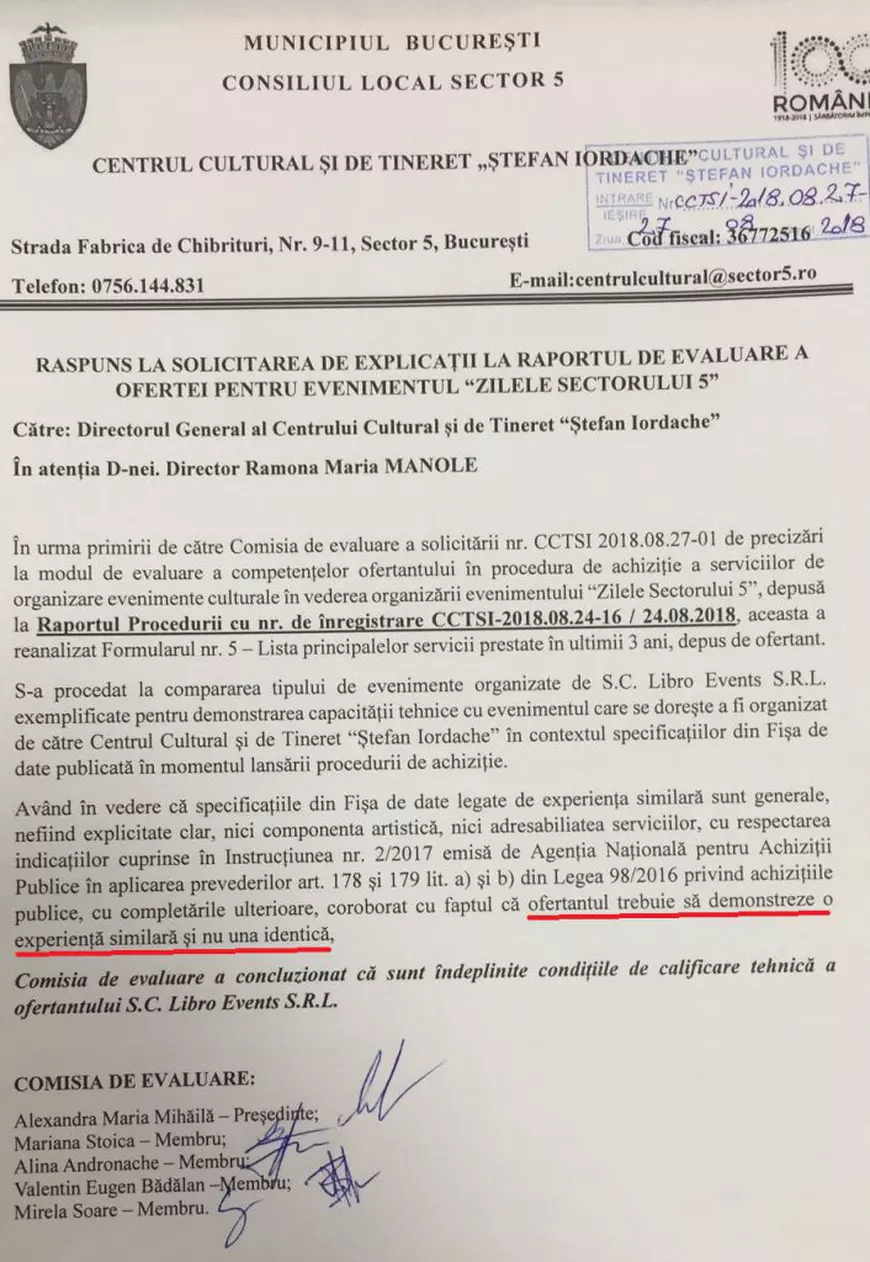 INVESTIGAȚIE EXCLUSIVĂ/Cât a încasat Bittman din cei 700.000 € cheltuiți pentru evenimentul aranjat în care a fost slăvit primarul Sectorului 5