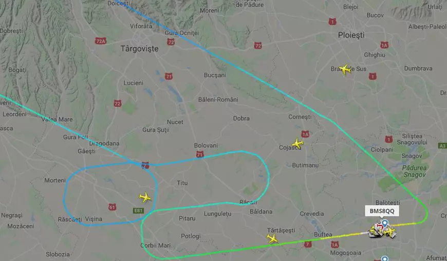 Incident grav! Un avion Blue Air a revenit pe Aeroportul Otopeni din cauza unor probleme tehnice