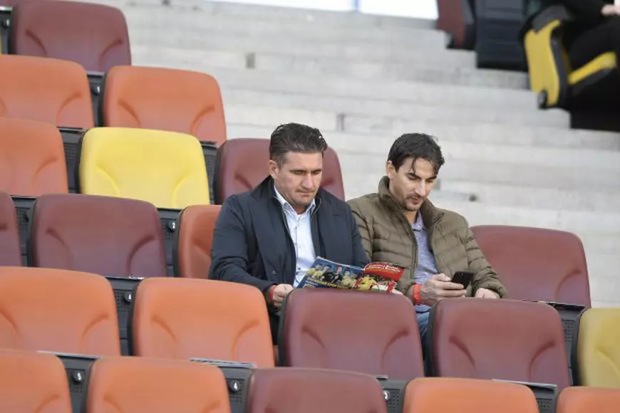 VIP-urile prezente la meciul România - Serbia. Gino Iorgulescu, varianta slim