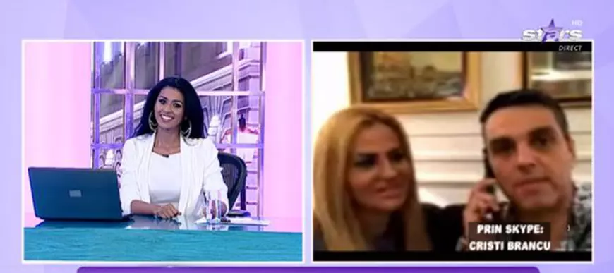 Majda a prezentat singură emisiunea “Agenția Vip”. Ce s-a întâmplat cu Cristi Brancu