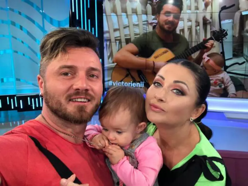 Gabi Cristea și Tavi Clonda sunt eclipsați de fiica lor! «Invitațiile în emisiuni sunt pentru Victoria»