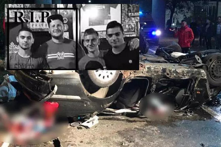 Accident înfiorător în Arad! Doi tineri au murit, după ce au sărit cu mașina de pe un pod. Erau membri ai galeriei celor de la UTA Arad / FOTO