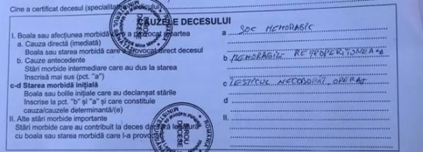 Rezultatul autopsiei lui Ștefan Alexandru, copilul de nici 2 ani mort la Sanador