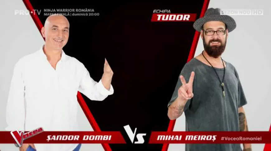 Șandor Dombi și Mihai Meiroș 