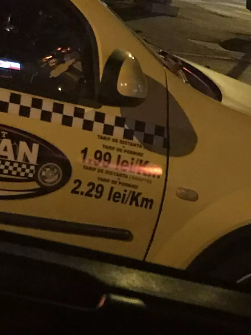 Plătești mai mult dacă vrei să mergi cu taxiul în București! Tarifele au crescut la mai multe companii, de azi