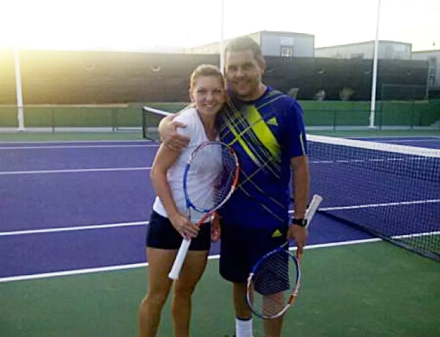 Simona Halep și Firicel Tomai