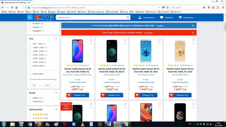 Xiaomi Mi A2 pe eMag.ro