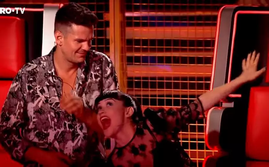 Irina Rimes dă cărțile pe față despre Tudor Chirilă. "Îmi place să mă învârt pe lângă el"