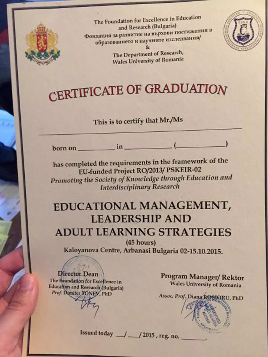 Fabrica de diplome false. Zeci de profesori au primit gradaţii de merit folosind acte false cumpărate cu 50-200 de lei. În cinci ani au încasat peste un milion de lei în plus la salariile de la școală.