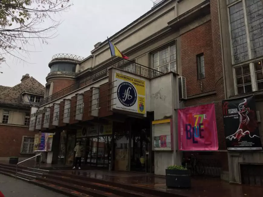 FOTO/ Filarmonica din Timișoara, orașul care va fi Capitală Culturală Europeană, nu mai poate cânta compoziții ale lui Enescu. Motivul: angajați tot mai puțini