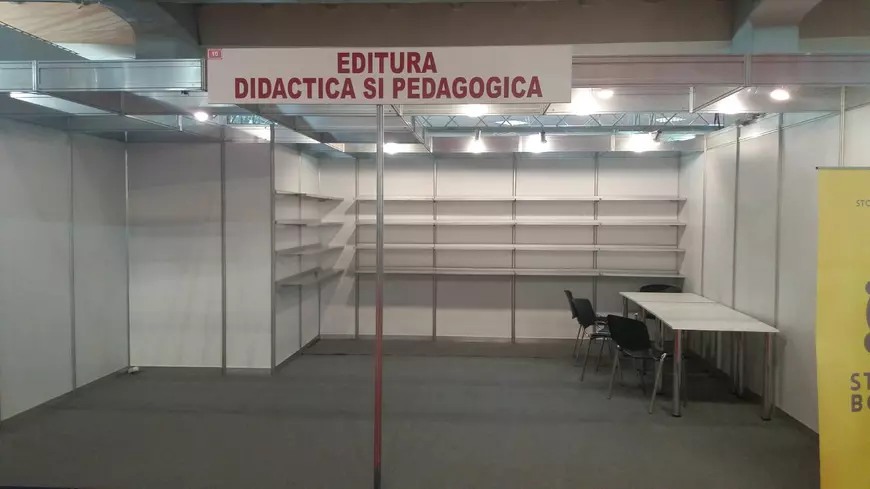 POZA ZILEI: Standul Editurii Didactice și Pedagogice, gol la târgul de carte Gaudeamus!