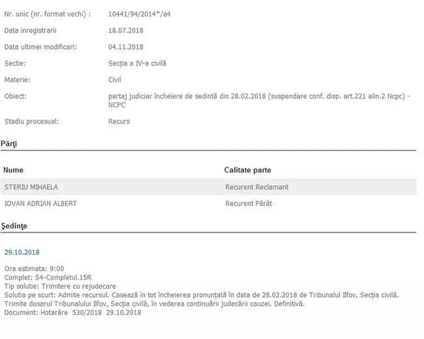 Romanița Iovan s-a bucurat degeaba. Procesul pentru vila lui Adrian Iovan se judecă în continuare. Ce lovitură!