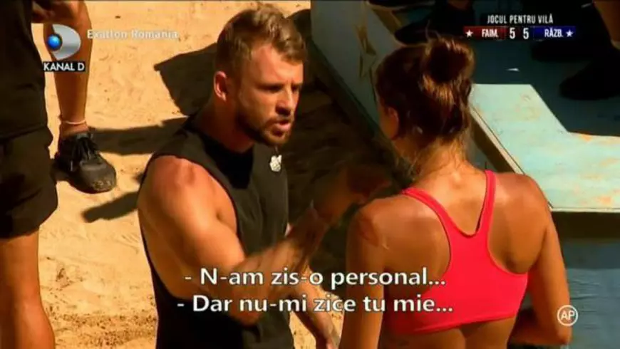 Scandal monstru între Ionuţ Jaguarul şi Mădălina Predoi de la Exatlon. L-a jignit în fața tuturor